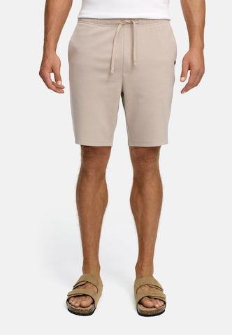 INDICODE JEANS Regular Chino 'INCowell' in Beige: voorkant