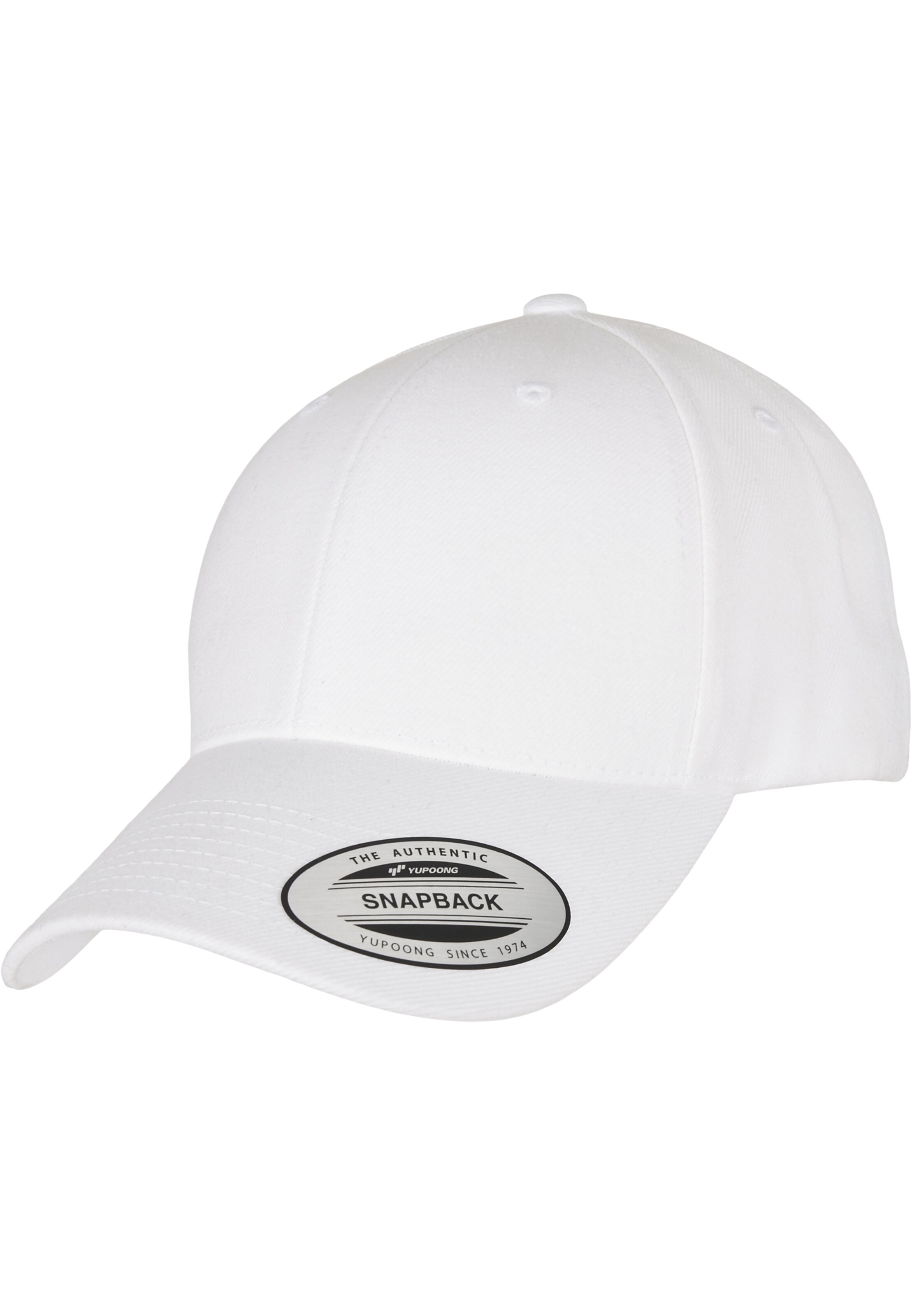 Casquette Flexfit en blanc : devant
