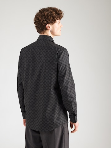 Regular fit Cămașă de la Karl Lagerfeld pe negru