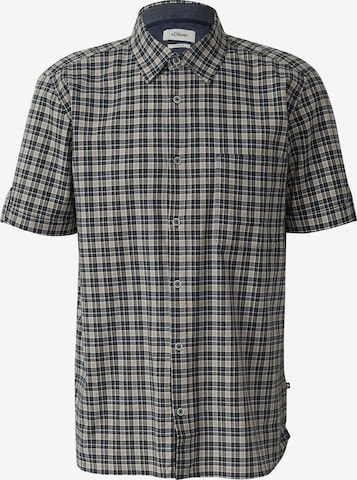 Chemise s.Oliver en bleu : devant