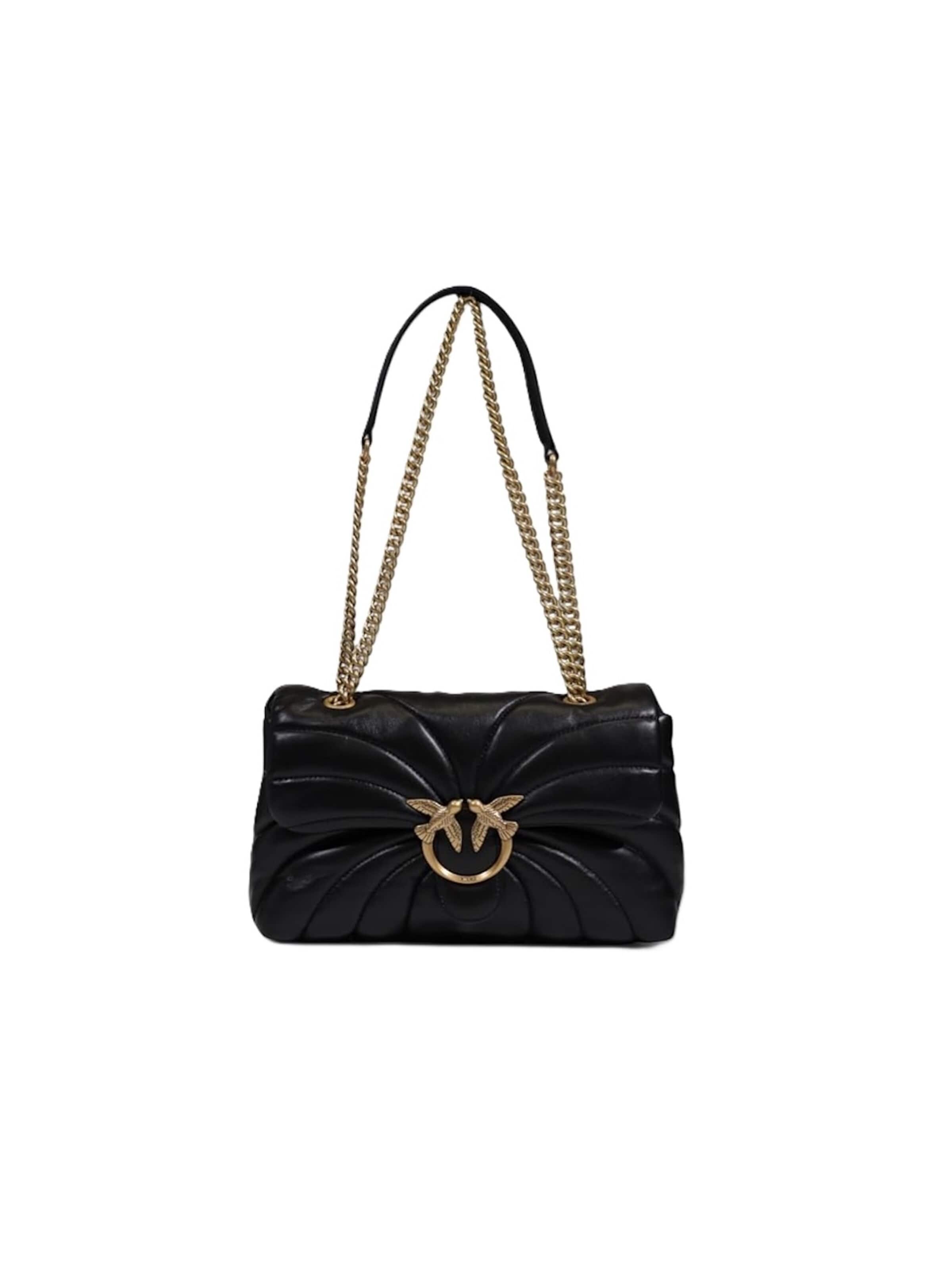 Borsa a tracolla '100038 A1EX' di PINKO in nero: frontale