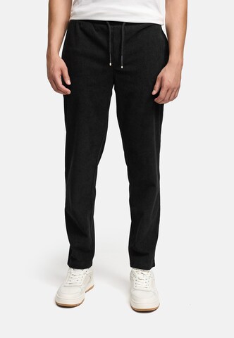 INDICODE JEANS Regular Chino ' Nemoto ' in Zwart: voorkant