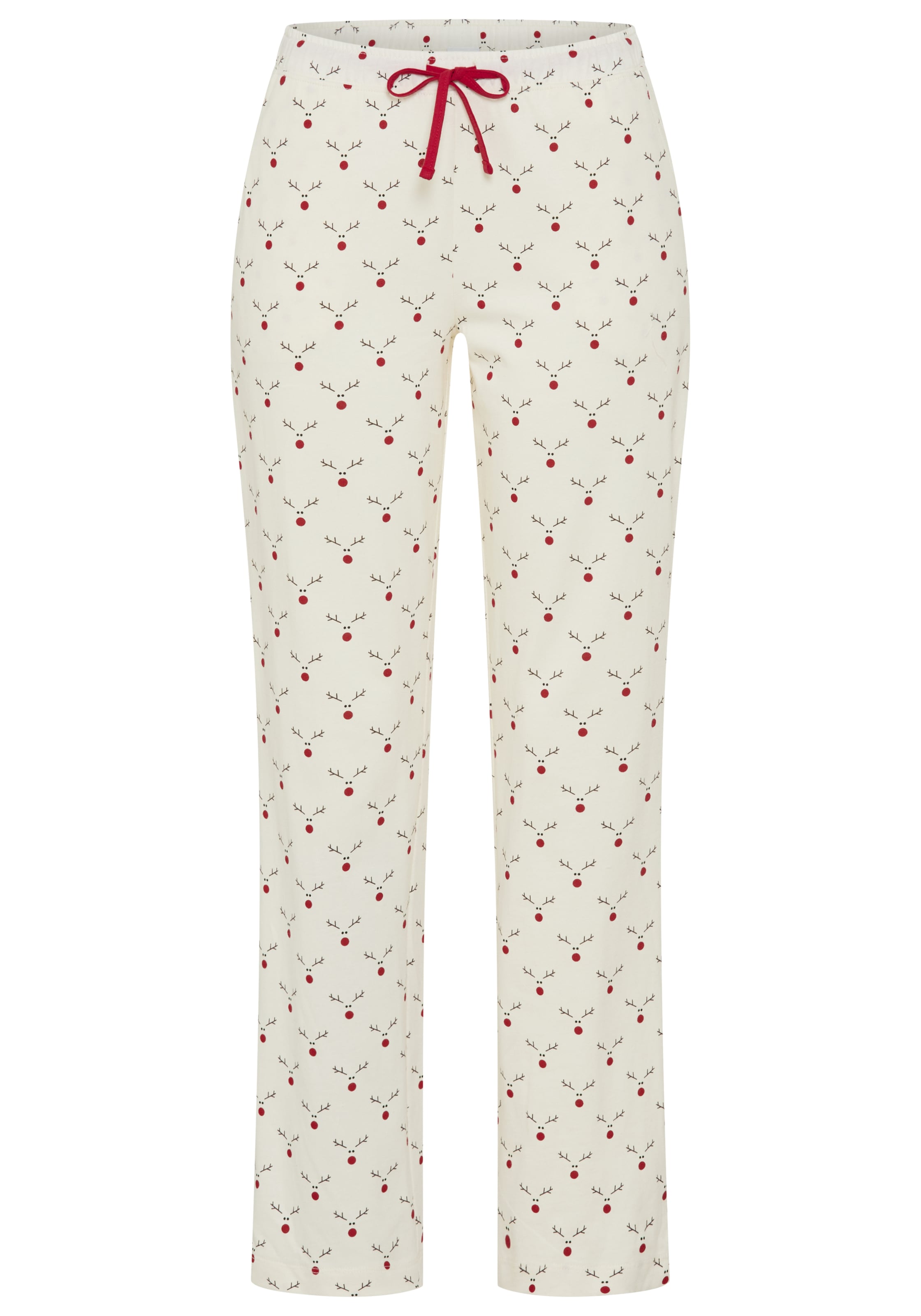 Pyjama LASCANA en beige : devant