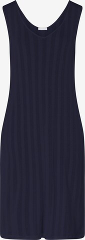 Hanro Nightgown ' Simone ' in Blue: front