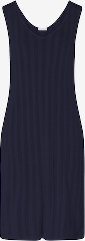 Hanro Nightgown ' Simone ' in Blue: front