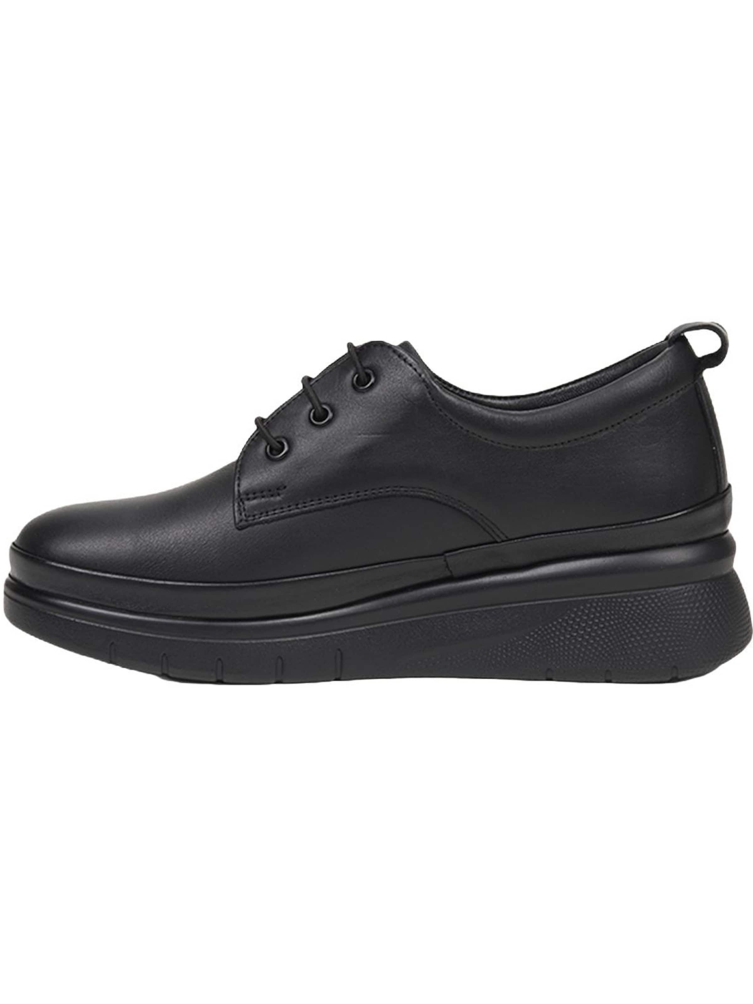 Desa Slipper 'Schnürschuhe'‌ in Schwarz