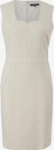 COMMA Sheath Dress in Beige: front