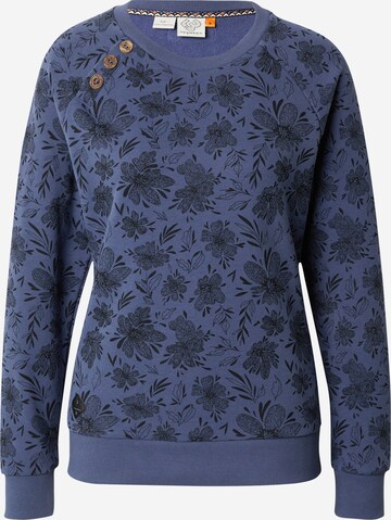 Ragwear Sweatshirt 'DARRIA' in Blauw: voorkant