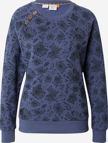 Ragwear Sweatshirt 'DARRIA' in Blue: front