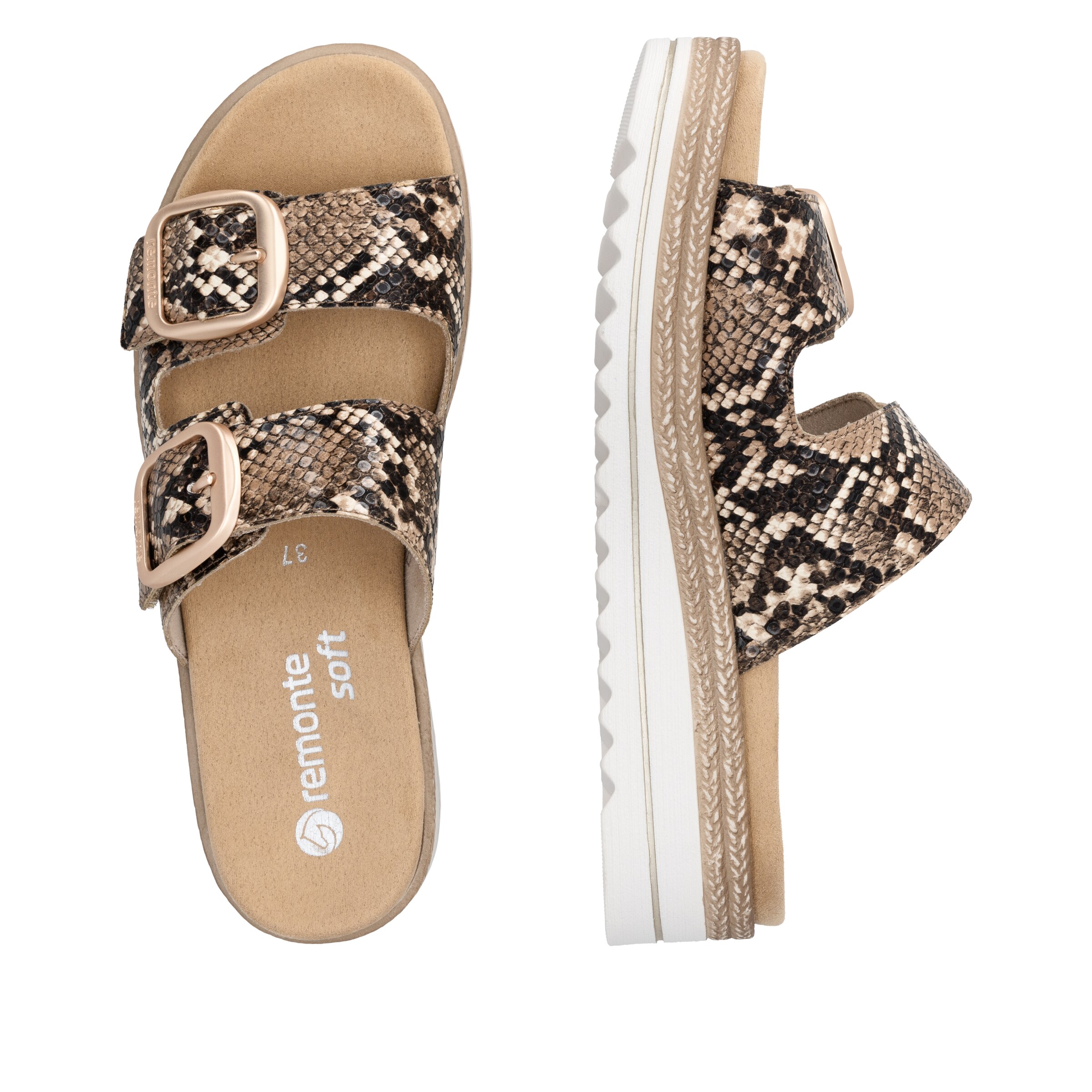 Mule REMONTE en marron