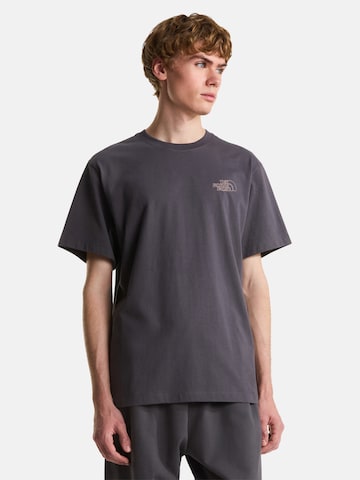 THE NORTH FACE Póló 'FLOWER SCRIBBLE' - fekete: elől