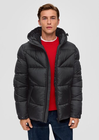 s.Oliver Winterjacke in Schwarz: Vorderseite