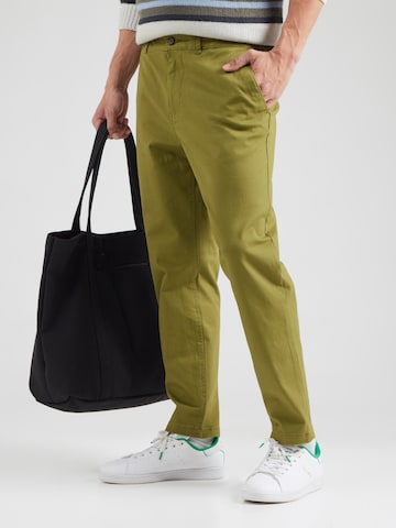 SCOTCH & SODA Štandardný strih Chino nohavice 'DRIFT' - Zelená: predná strana