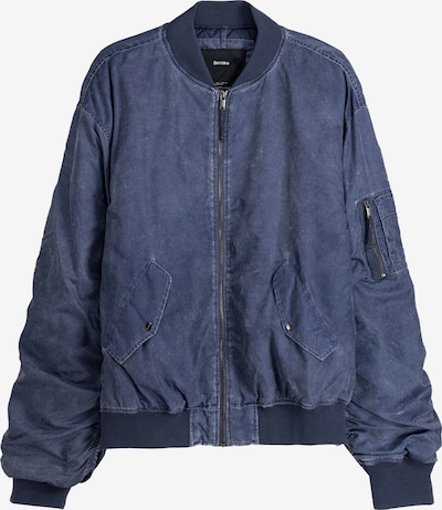 Bershka Prehodna jakna | temno modra barva, Prikaz izdelka