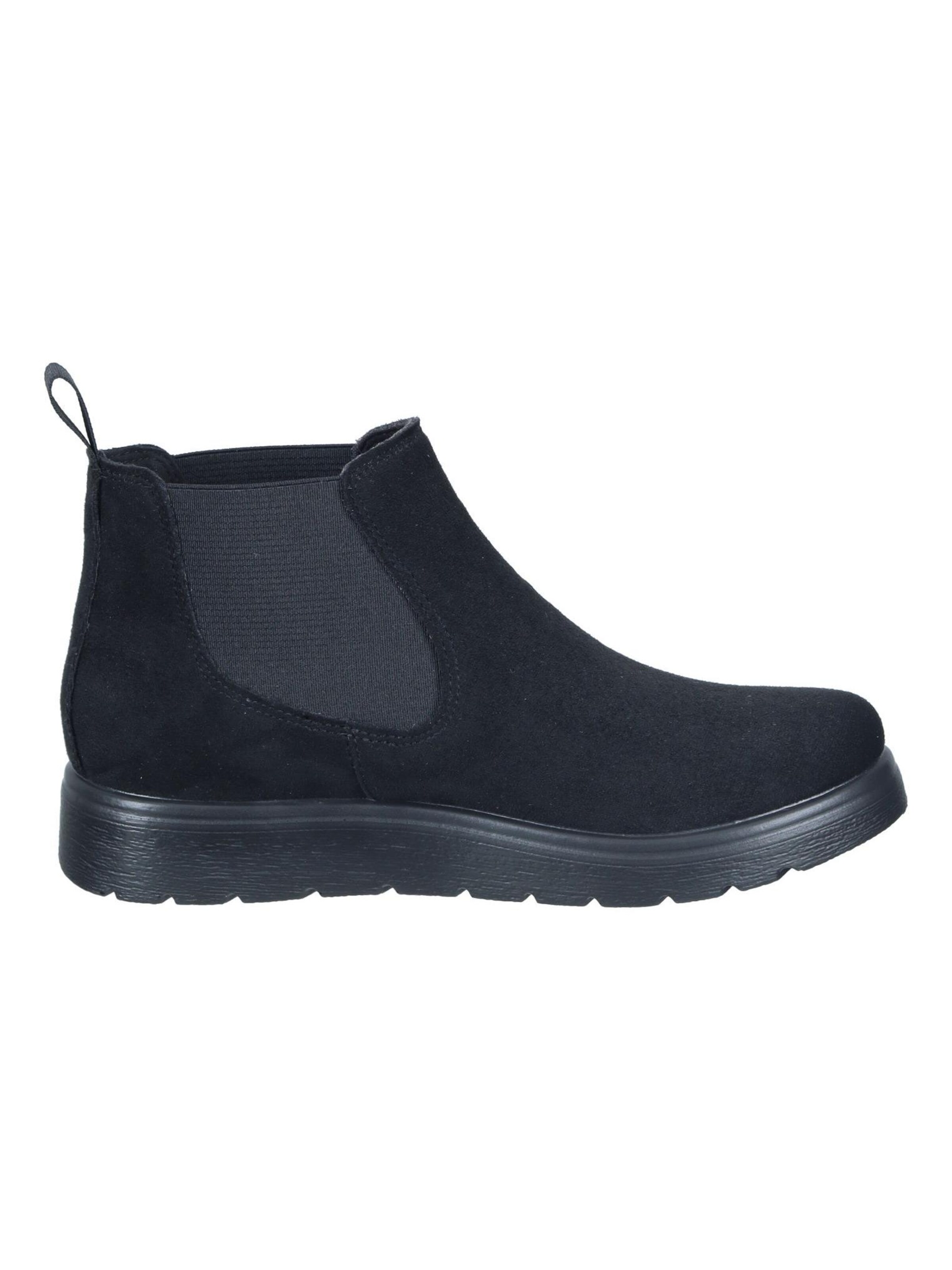 FLY FLOT Ankle Boots in Black