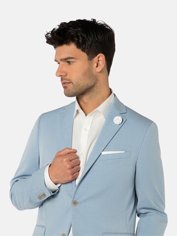 Coupe slim Costume Thomas Goodwin en bleu