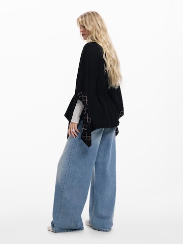 Desigual - Lenço oversized em preto