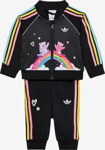 ADIDAS ORIGINALS Juoksupuku 'SST' värissä musta: etupuoli