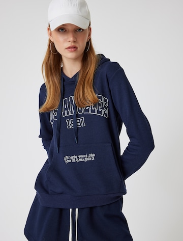 Koton Sweatshirt in Blue: front