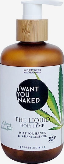 I Want You Naked Handseife in weiß, Produktansicht