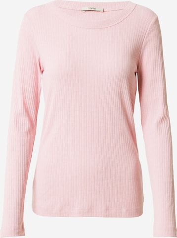 T-shirt ESPRIT en rose : devant