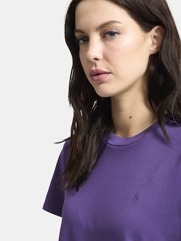 Volcom Shirt 'Solid Stone EMB' in Lila
