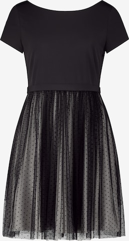 Robe de cocktail Vera Mont en noir : devant