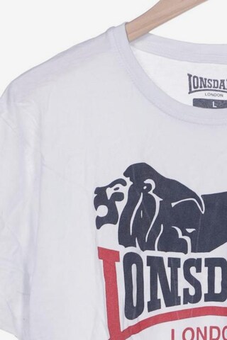 LONSDALE Shirt in L in White
