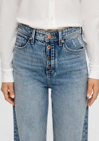 s.Oliver Wide Leg Jeans 'Suri' in Blau