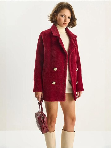 Bianco Lucci Tussenmantel in Rood