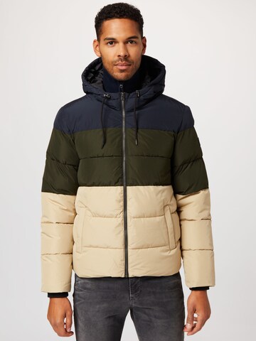 Only & Sons Winter Jacket 'MELVIN' in Beige: front