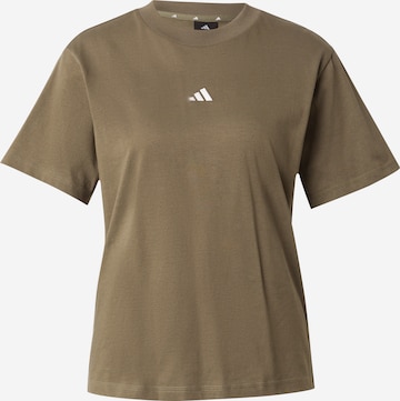 ADIDAS SPORTSWEAR Функциональная футболка в Зеленый: спереди