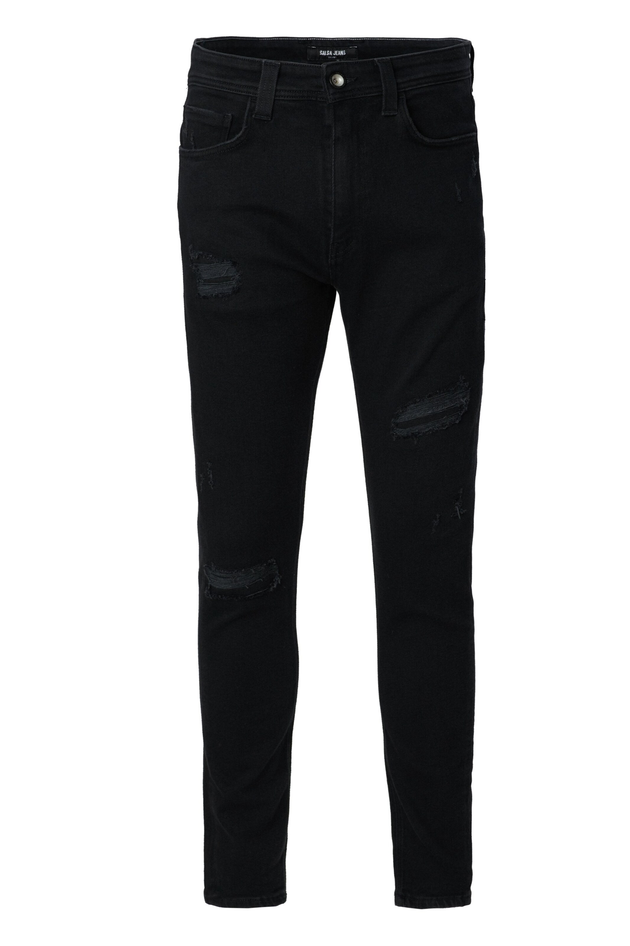 Salsa Jeans Skinny Jeans in Zwart: voorkant