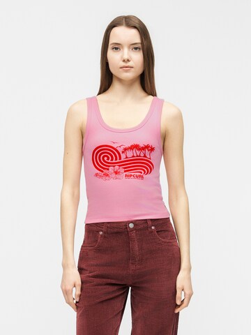 RIP CURL Топ 'OCEAN BREAK' в Ярко-розовый: спереди