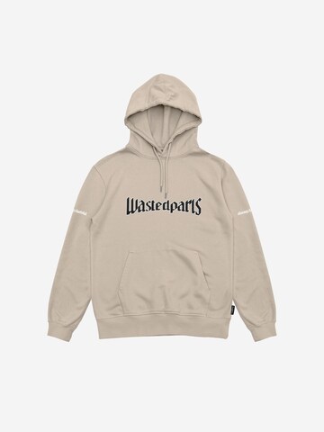 Wasted Paris - Sudadera 'United Hoodie' en beige: frente