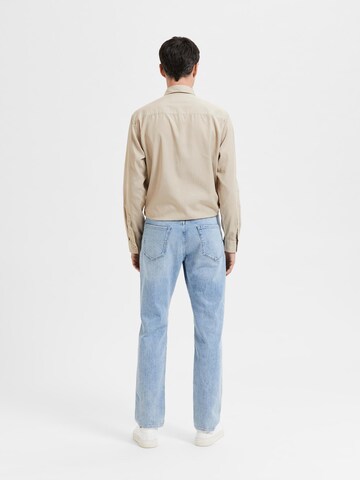 SELECTED HOMME regular Jeans 'Scott' i blå