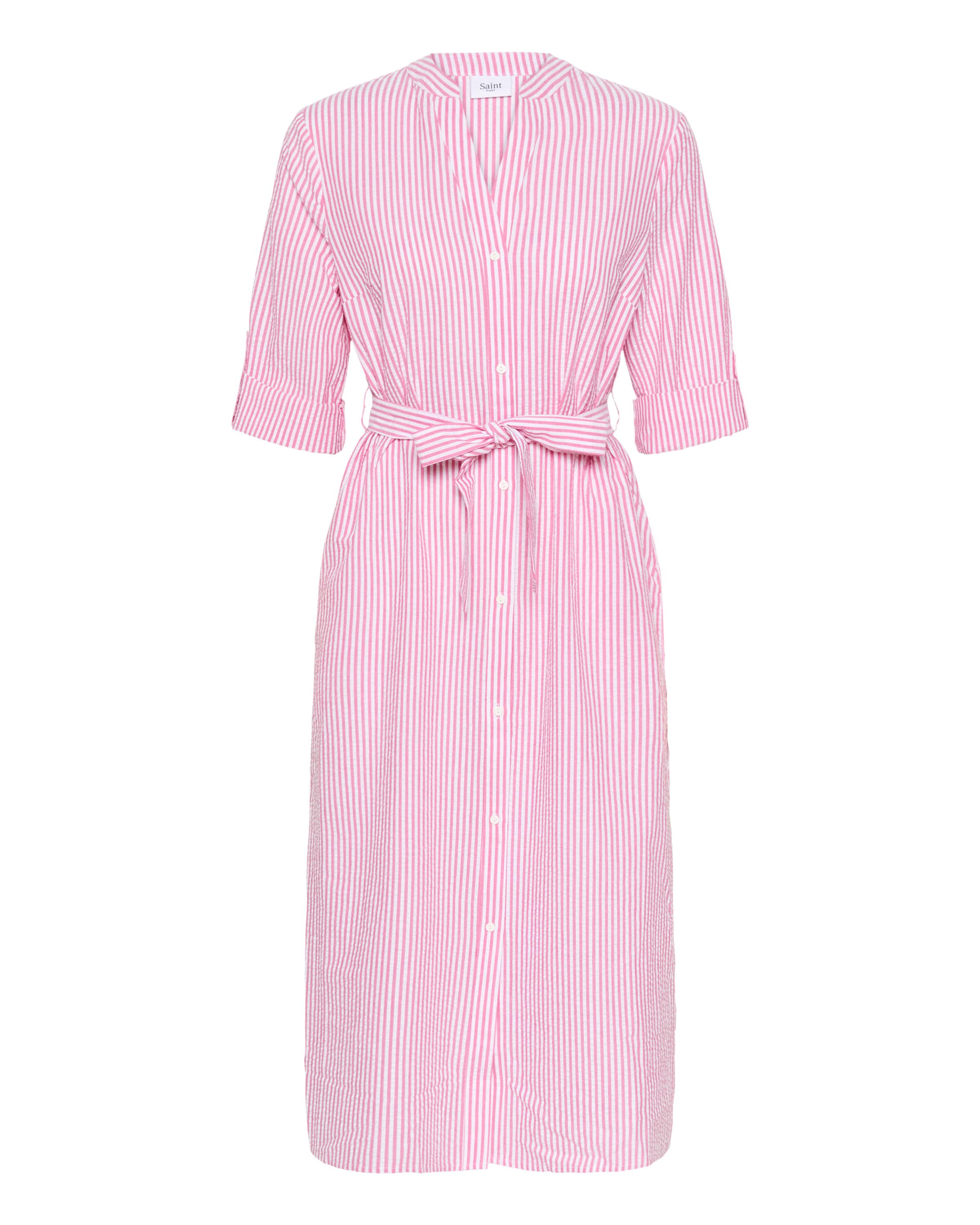 Robe-chemise 'Hadda' SAINT TROPEZ en rose : devant