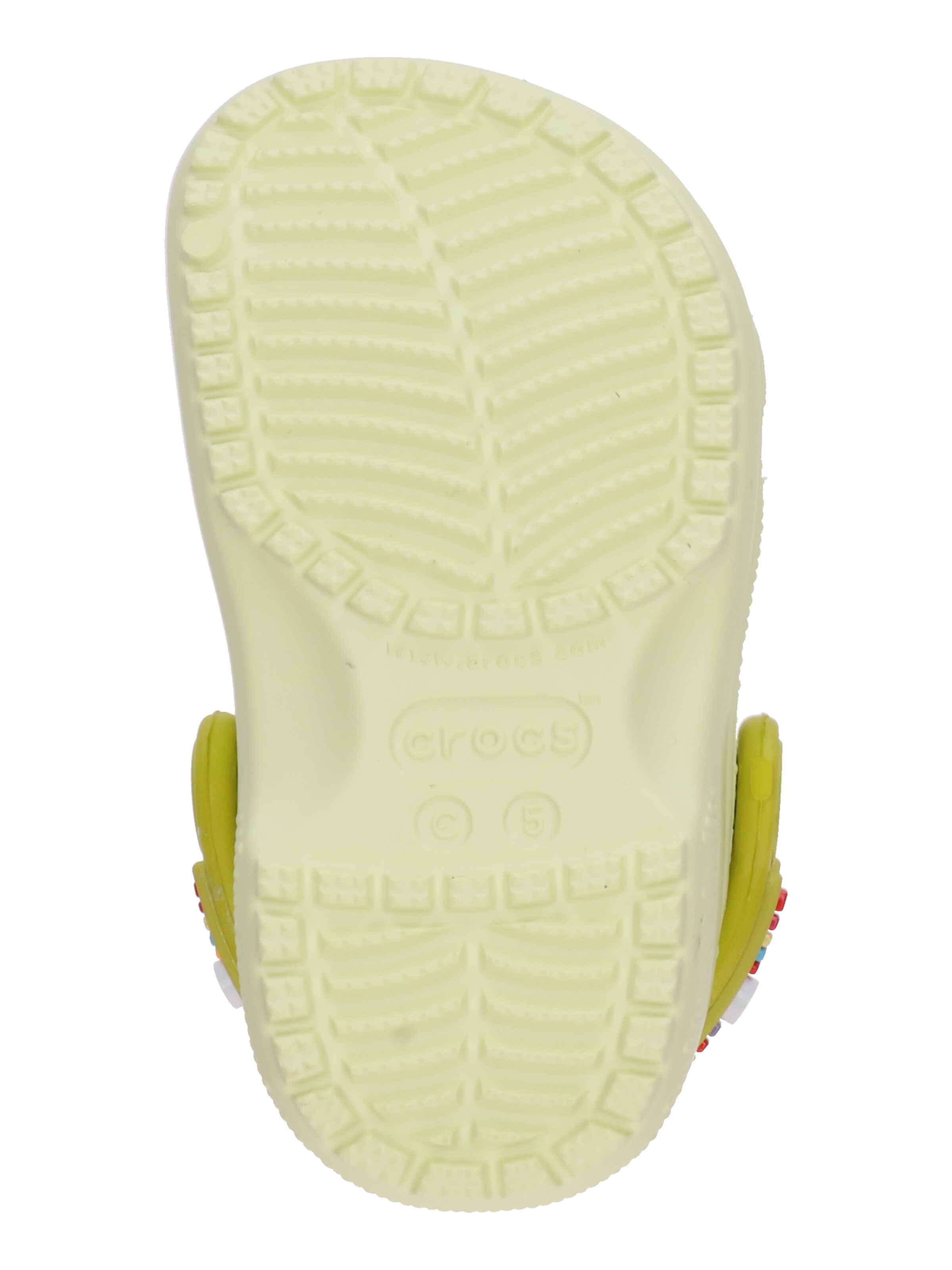 Crocs Otevřená obuv 'Classic Friendship Bracelet' – zelená