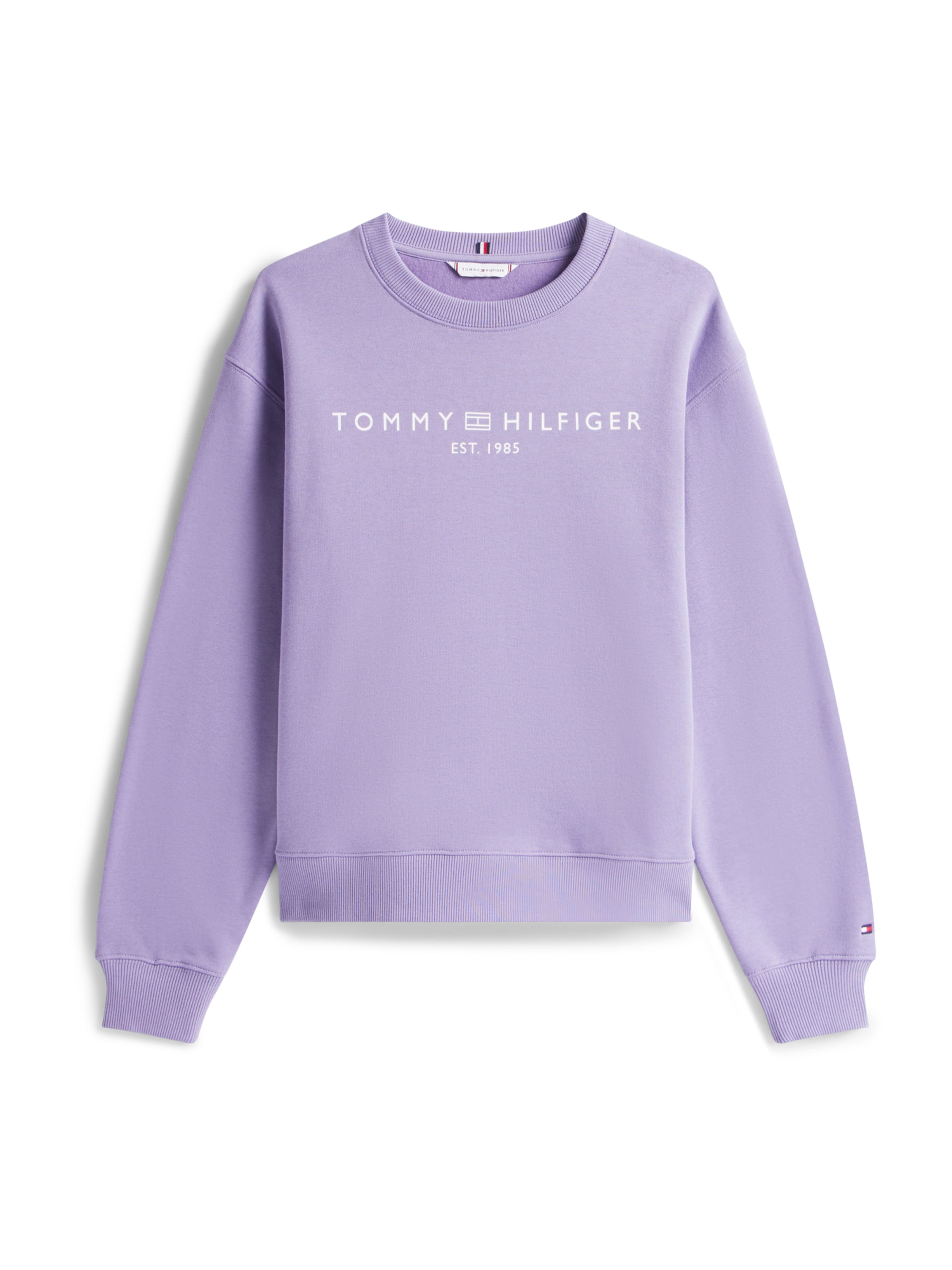 TOMMY HILFIGER Sweatshirt in Lila: Vorderseite