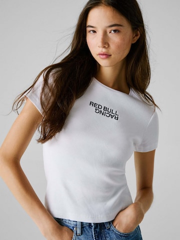 T-shirt Red Bull Racing x Pepe Jeans en blanc