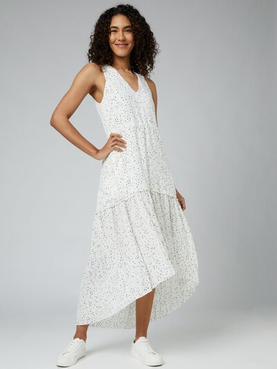 Rochie 'Jill' Guido Maria Kretschmer Collection pe alb, Vizualizare model