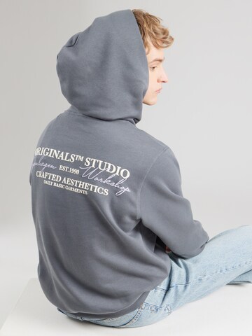 JACK & JONES Μπλούζα φούτερ 'JORIslington' σε γκρι: μπροστά