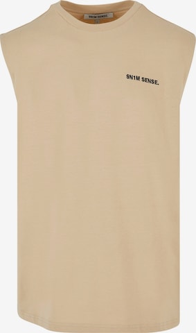 9N1M SENSE Särk 'Essential', värv beež: eest vaates