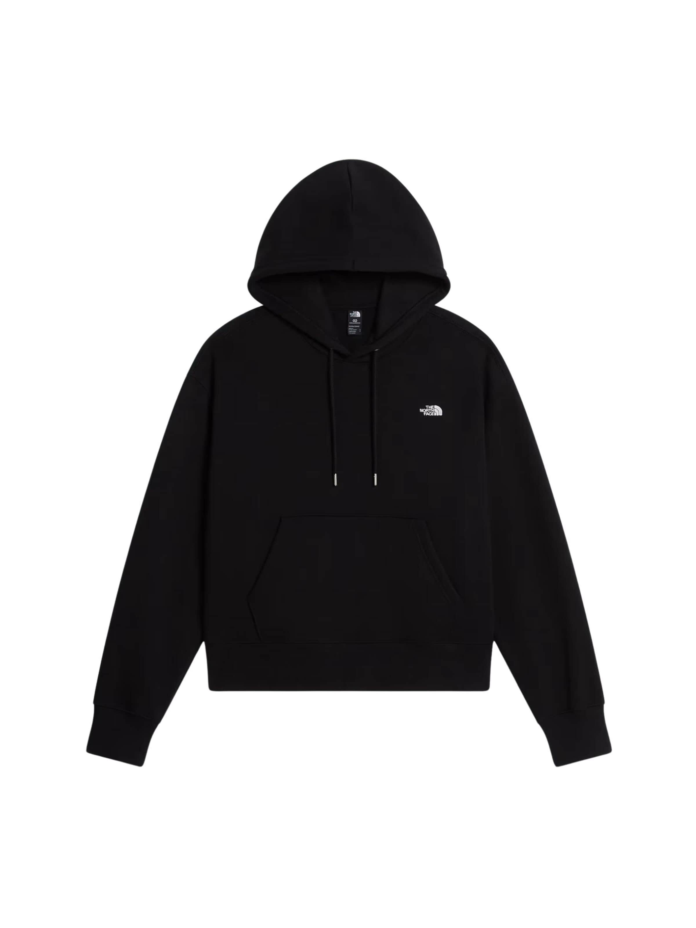 THE NORTH FACE Sweatshirt in Zwart: voorkant
