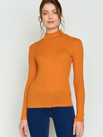 GREENBOMB Shirt in Oranje: voorkant