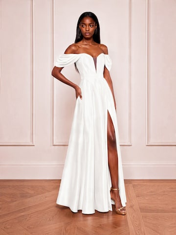 acob a porter Evening dress 'TNA' in White: front