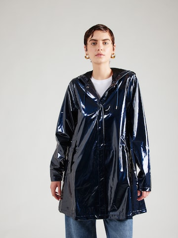 RAINS Демисезонное пальто в Синий: спереди