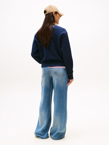 Bluză de molton de la TOMMY HILFIGER pe albastru: spate