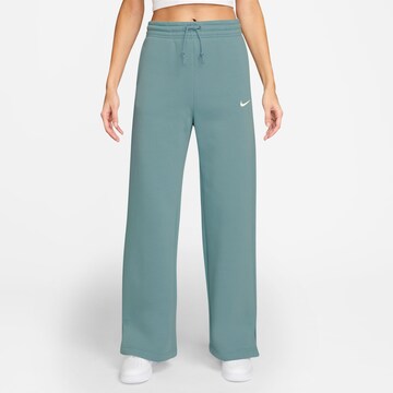 Nike Sportswear Regular Hose 'Phnx Flc' in Grün: Vorderseite