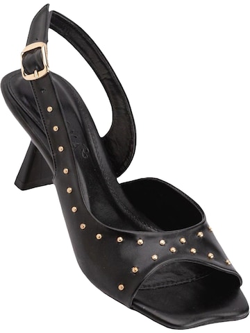 Limoya Sandale 'Suny'‌‌ in Schwarz: Vorderseite